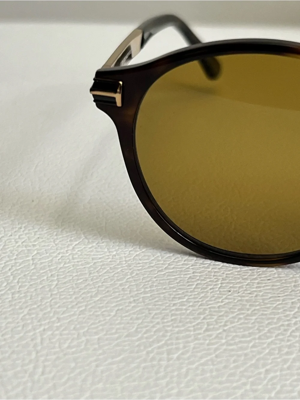 TOM FORD Araki Polarized Brown Phantos Men’s Sunglasses 52-20-140 New!